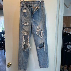 AE Highest Rise Mom Jeans
